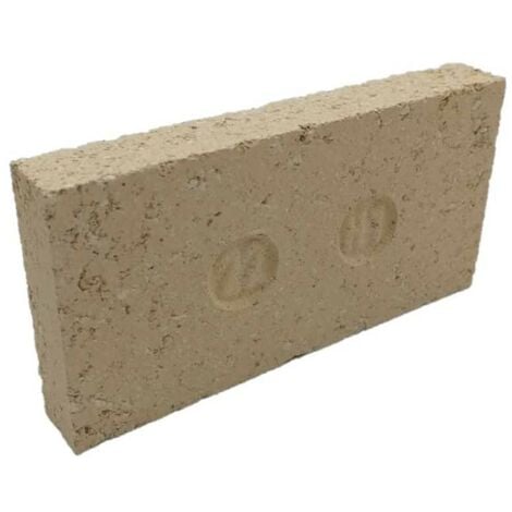 Planelle réfractaire dense 220 x 110 x 30 mm - 42% d'alumine