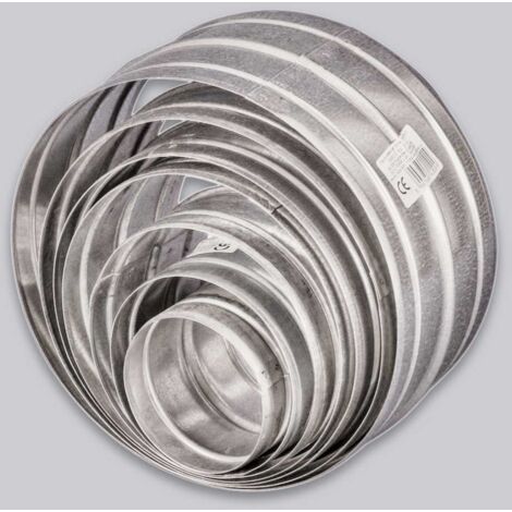 Manchon de raccordement pour conduit flexible en aluminium  150 mm