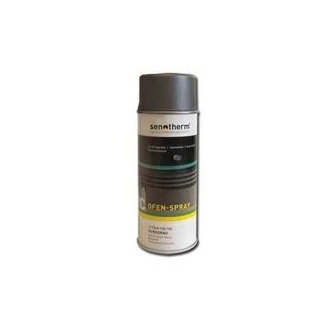 Lot De 2 Bombes De Peinture Haute Température K203 Noir 650°C - Neuves