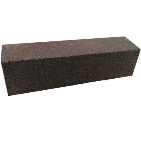 Brique réfractaire dense noire 220 x 55 x 50 mm - 37% d'alumine