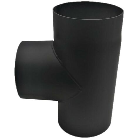 Té 90° avec piquage Mâle - Conduit acier peint 2 mm 200 mm