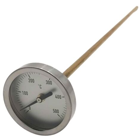 Thermomètre à tige 500 mm - 0 à 500 °