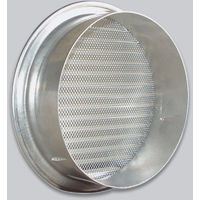 Grille d'air ronde en Aluminium | 80 mm