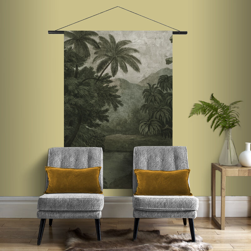 Tapisserie Murale POCUK Vignoble 152x130cm - Décoration Intérieure/extérieure En Velours