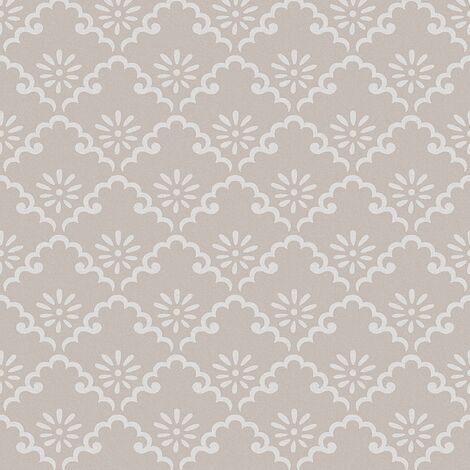 Papier peint intissé Laura Ashley Coralie Dove 1005 x 52cm Beige