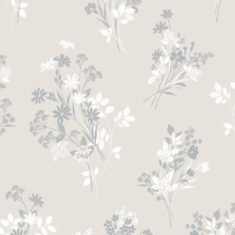 Papier peint intissé Laura Ashley Igerna Natural 1005 x 52cm Beige