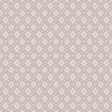 Papier peint intissé Laura Ashley Whitebrook Dove 1005 x 52cm Beige grisé