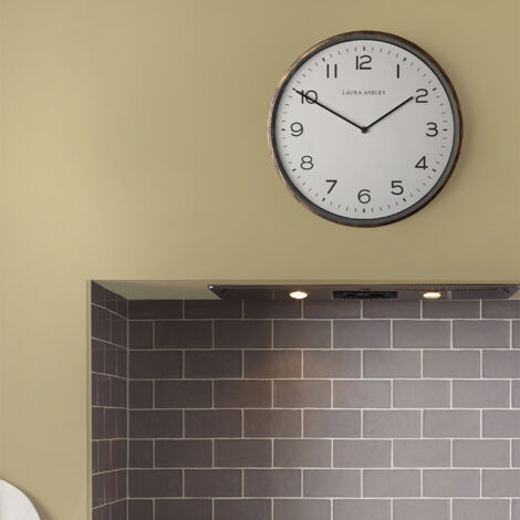 Pendule murale Goldclif Laura Ashley 35,5 x 35,5cm Bronze (1/5)