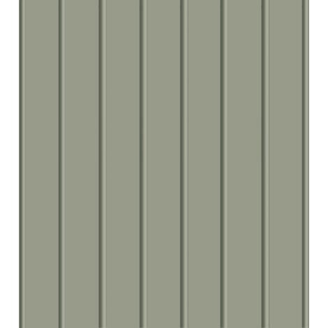 Papier peint intissé Tasseau de bois 1005 x 52cm Vert