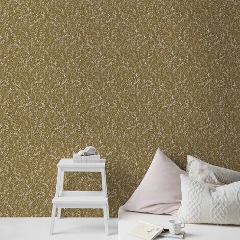 Papier peint intissé Nova Nature 1005 x 52cm Ocre