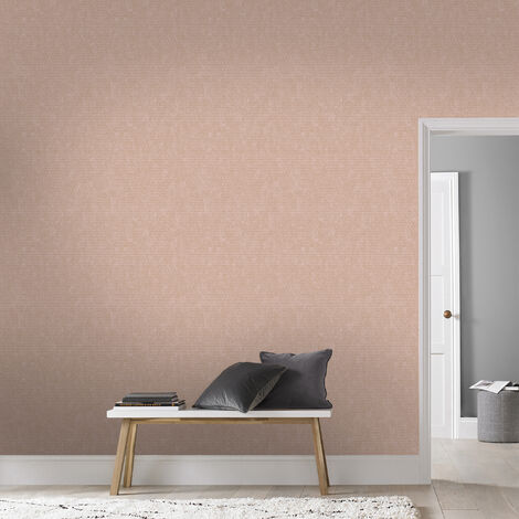 Papier peint intissé Triangles luxe 1005 x 52cm Rose Or (1/5)