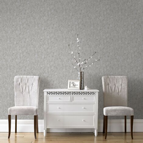 Papier peint intissé Marbre 1005 x 52cm Or rose, gris (1/5)