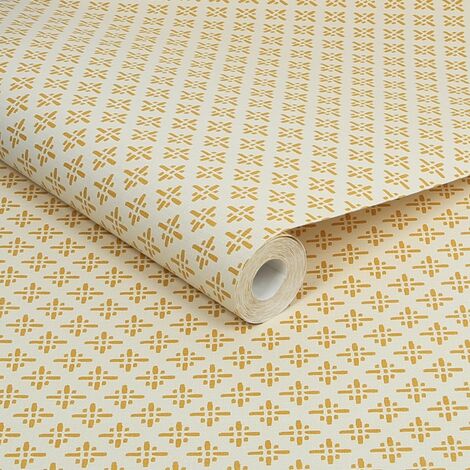 Papier peint intissé Joules Beckett Star 1005 x 52cm Jaune