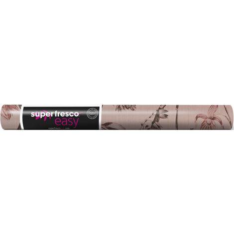 Papier peint intissé Nadine 1005 x 52cm Rose