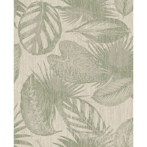 Papier peint intissé Urban nature 1005 x 52cm Vert