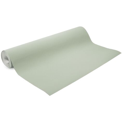 Papier peint intissé Uni Douceur 1005 x 52cm Vert
