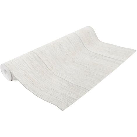 Papier peint intissé Lattes de bois naturel Sahara 1005 x 52cm Crème