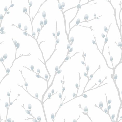 Papier peint intissé Karma Vinyle Expansé 1005 x 52cm Gris bleuté