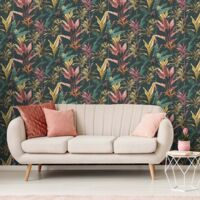 Papier peint intissé Vintage Botanique 1005 x 52cm Multicolore