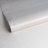 Film vitrostatique pour vitre Décoratif extra-lisse Fibres textiles opaque 150 x 67,5cm Blanc - Blanc