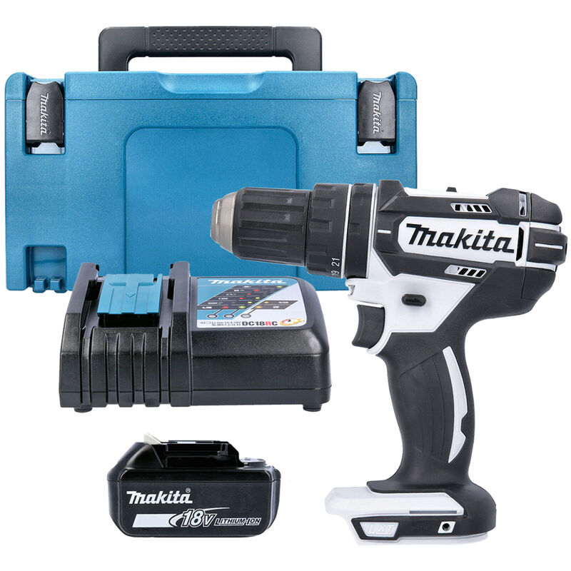 Makita DHP482Z White 18V Combi Drill 