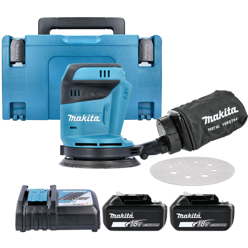 MAKITA DBO180Z Ø125mm 18V Li-Ion