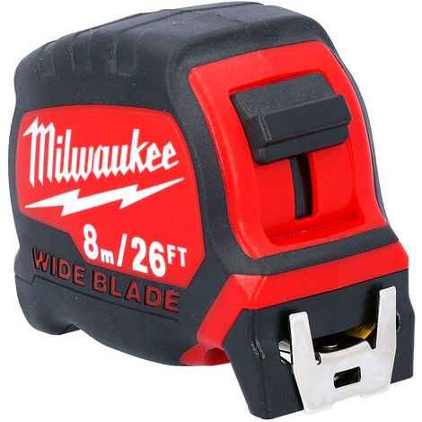 Milwaukee 4932471818 Premium Wide Blade Tape Measures 8m/26ft