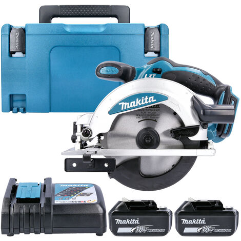 Makita DSS610Z 18V Circular Saw With 2 x 3.0Ah Batteries