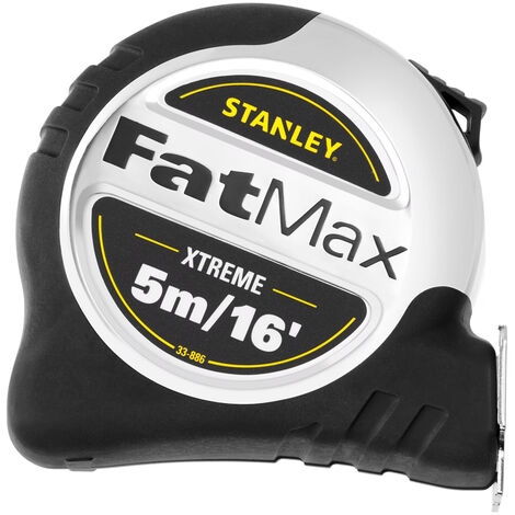 Stanley STA533886 FatMax 5m/16ft Tape Measure Pack of 2