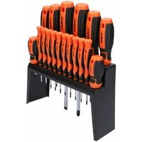 WellCut WC-SD18S Wall Mounted Screwdriver Set with 18 Pieces