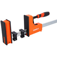 WellCut Fully Adjustable Parallel Jaw Wood Working Clamp 95 X 600 Clamping Force 600 kg