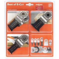 Fein 35222952300 6 Piece Starlock Plus Best of E-Cut Multi-Tool Blades
