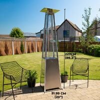 TOUGH MASTER TM-PHP13S 13kW-equivalent Pyramid Gas Patio Heater