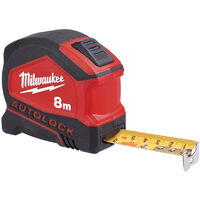 Milwaukee 4932464664 Autolock Tape Measure 8m (Metric Only)