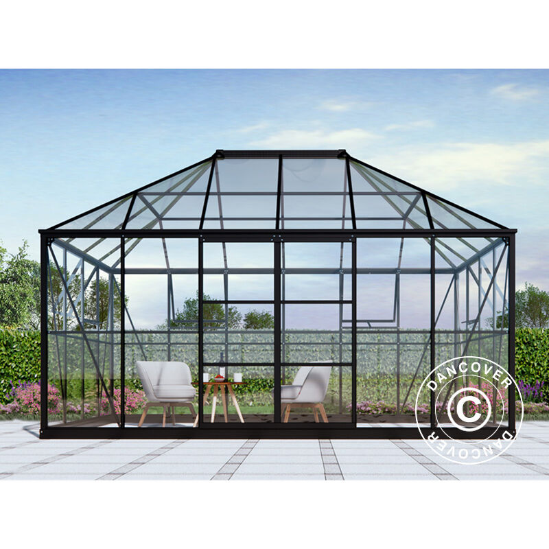 Gazebo pieghevole 2x2 m Basic Set, nero - Dancovershop IT