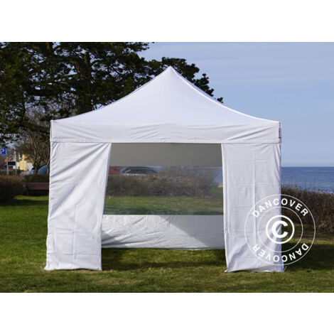 GAZEBO PIEGHEVOLE C/BORSA 3X2 BIANCO - Brico e Garden