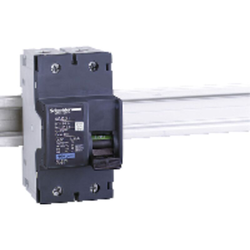 Lot de 2 disjoncteurs automatiques Ph+N raccordement Rapide 2A-4,5Ka - ABB