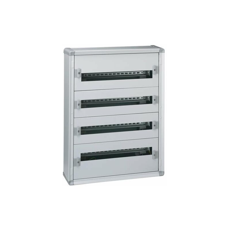 Coffret distribution métal XL³160 tout modulaire 4 rangées 750x575x147mm - 96 modules - LEGRAND