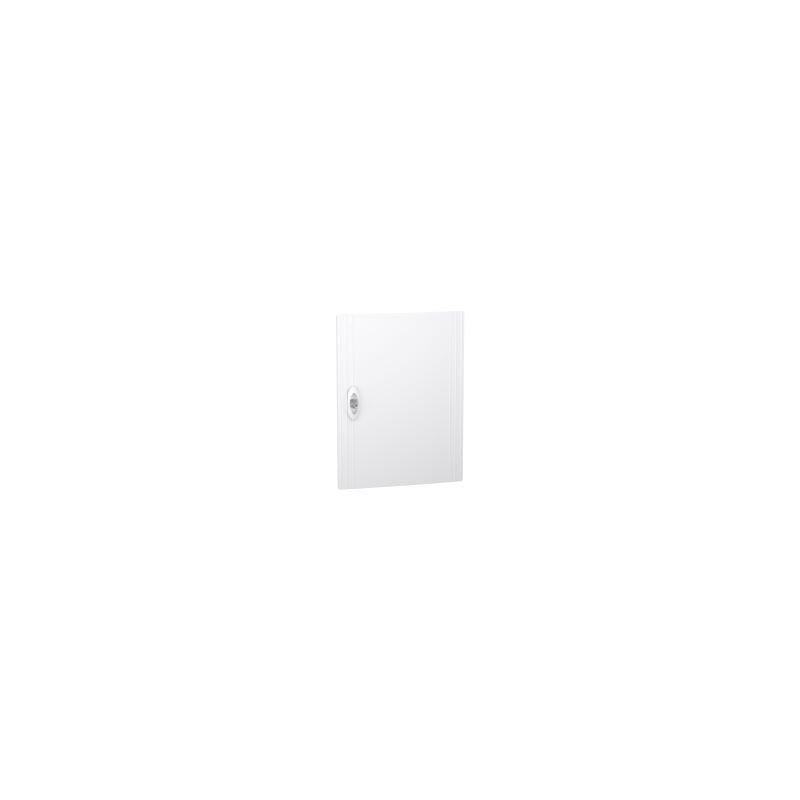 PrismaSeT XS - Porte pleine RAL9003 pour coffret encastré 2 rangées 13 modules - LVSXDP213
