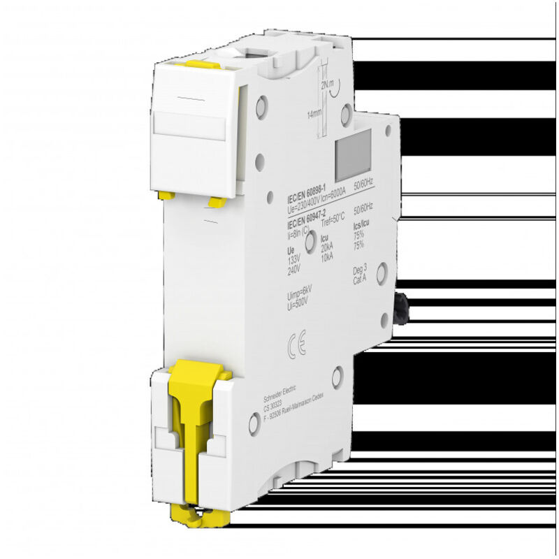 Disjoncteur Différentiel Schneider IC60N 2P 63A Courbe C + Vigi 30mA AC – Occasion