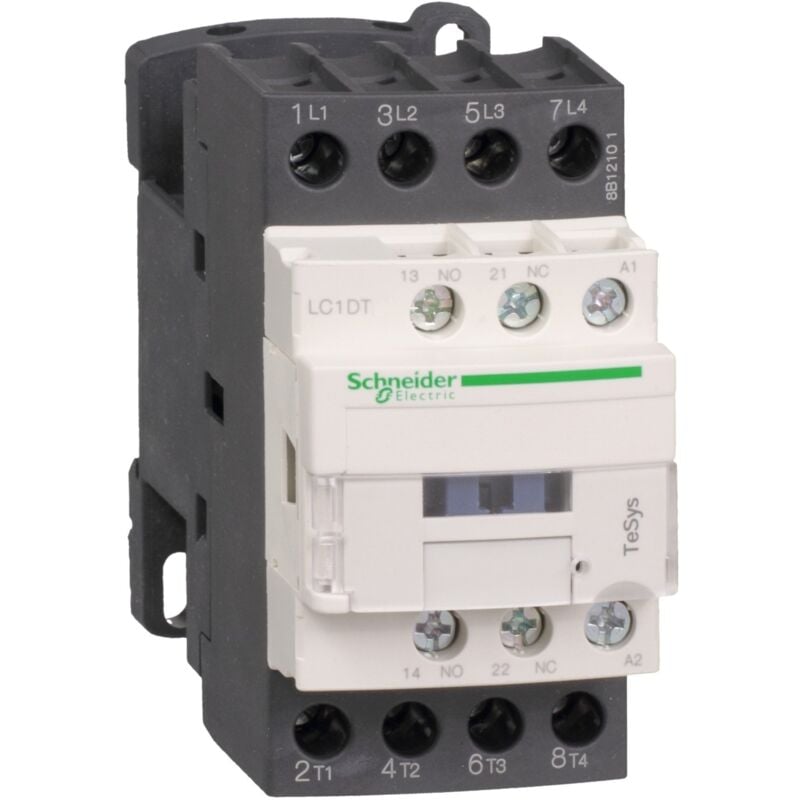 Contacteur TeSys LC1D 4P AC1 440V 20 A bobine 24 V CC - LC1DT20BL