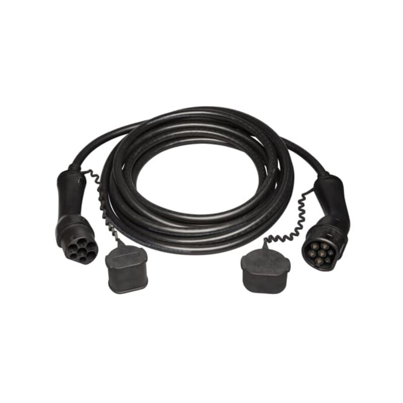 Câble de recharge monophasé T2-T2 pour chargeur Terra AC Wallbox ABB