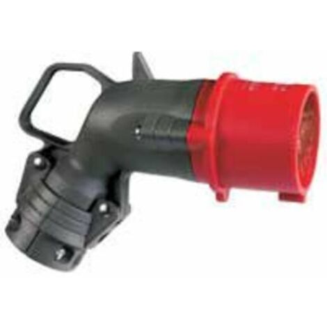 Fiche mobile coudée Hypra IP44 32A - 380V à 415V - 3P+N+T - plastique - LEGRAND