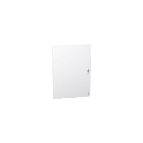 Schneider Electric – Porte pleine RAL9003 pour coffret saillie 4 rangées 24 modules – Largeur 550mm, Hauteur 750mm, Acier – LVSXDP424 (1/2)