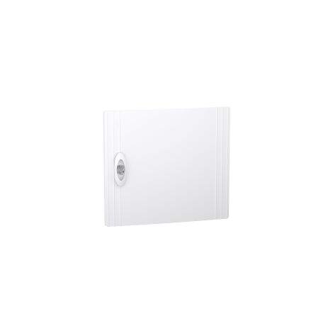 PrismaSeT XS - Porte pleine RAL9003 pour coffret encastré 1 rangée 13 modules - LVSXDP113
