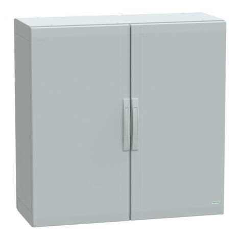 Thalassa PLA - Armoire polyester 1000x1000x420 - IP65 Ral 7035 - NSYPLA10104G (1/3)