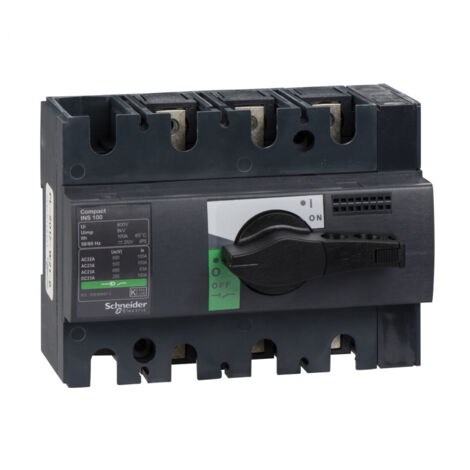 Interrupteursectionneur Interpact INS100 3P 100 A - 28908