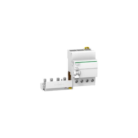 Schneider Electric – Bloc différentiel 4 pôles 40A 30mA type A-SI – Protection contre fuites de courant – Installation sur rail DIN – A9Q31440