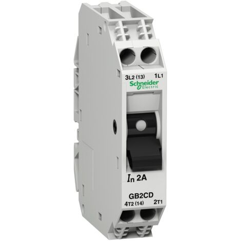 Disjoncteur pour circuit de contrôle GB2CD 4 A 1P plus N 1d - GB2CD09 (1/2)