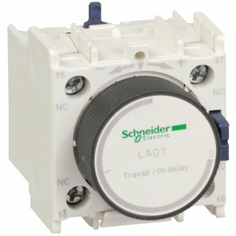 SCHNEIDER ELECTRIC LADR2 BLOC DE CONTACTS AUXILIAIRES TESYS, 1 F + 1 O, BORNES À VIS-ÉTRIERS (1/7)